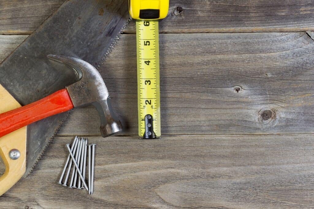 Frugal home repair tools.