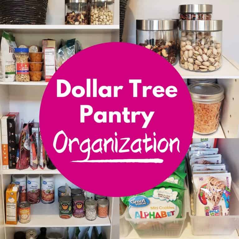 Dollar Tree Pantry Organization – Budget Friendly Pantry Makeover!